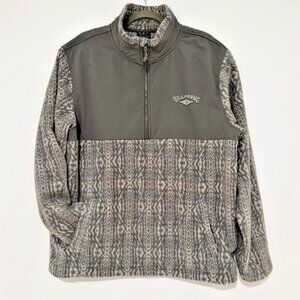 Billabong Men’s Sweatshirt Sz XL Boundary Re-Issue Mock Neck Fleece Pullover
